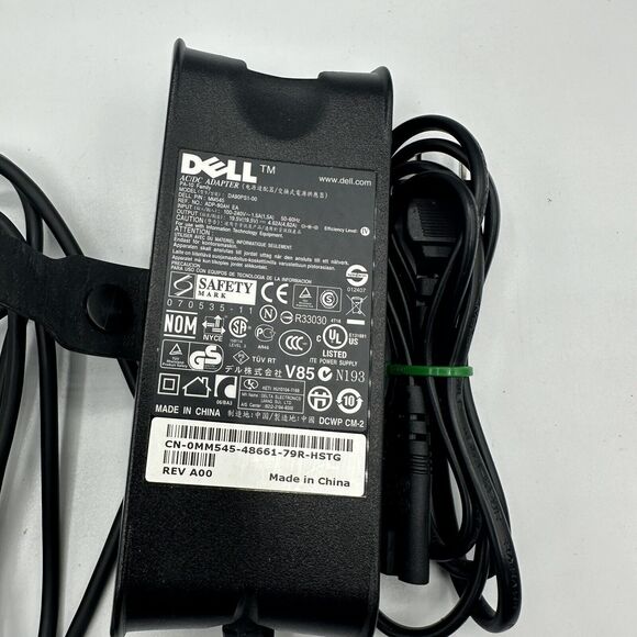 DELL AC/DC POWER ADAPTER 4.62A 19.5V MM545 DA90PS1-00 OEM 7.4mm tip - Picture 2 of 5